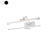 Dimmable Black Led Bathroom Mirror Lights - Clowas