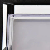 Dimmable Solar Black Outdoor Pillar Lights - Clowas