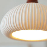 Wabi-Sabi Style Ceramic Pendant Light for Dining Room