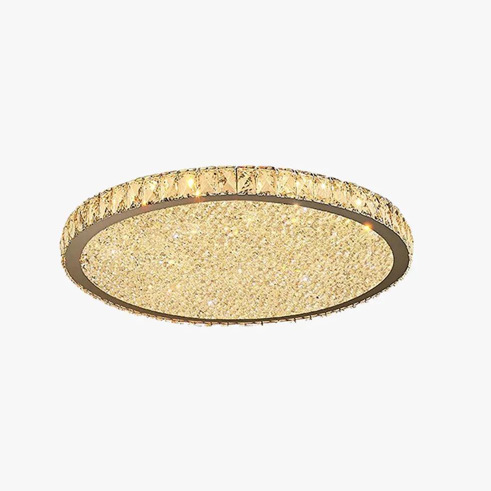 Disc Crystal Modern Luxury Ceiling Light - Clowas
