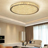 Disc Crystal Modern Luxury Ceiling Light - Clowas