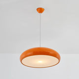 Disc Glossy Modern Single Head Pendant Light - Clowas