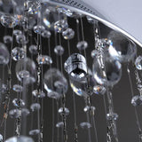 Disc Level Bedroom Glass Flush Ceiling Lights - Clowas