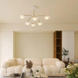 Disc-Shaped Multi-Head Lampshade Branch Chandelier - Clowas