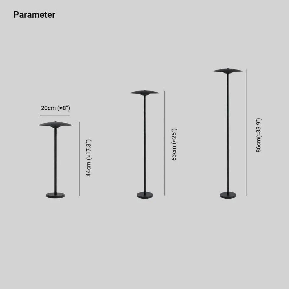 Disc Shaped Top Garden Bollard Lights - Clowas