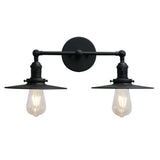 Double Bulb Vintage Country Style Wall Lamp