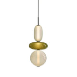 Double Layer Elliptical Ball Modern Pendant Light - Clowas