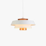 Double Layer Lampshade LED Modern Pendant Light - Clowas
