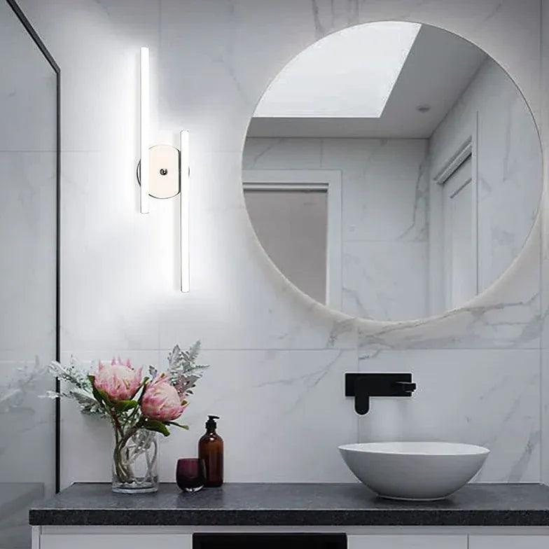 Double Led Linear Bathroom Wall Lights - Clowas