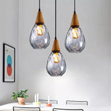 Vintage Glass Pendant Lighting for Dining Room Table