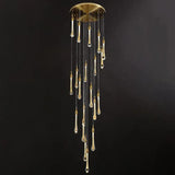 Dripping Gold Crystal Elegant Chandelier - Clowas