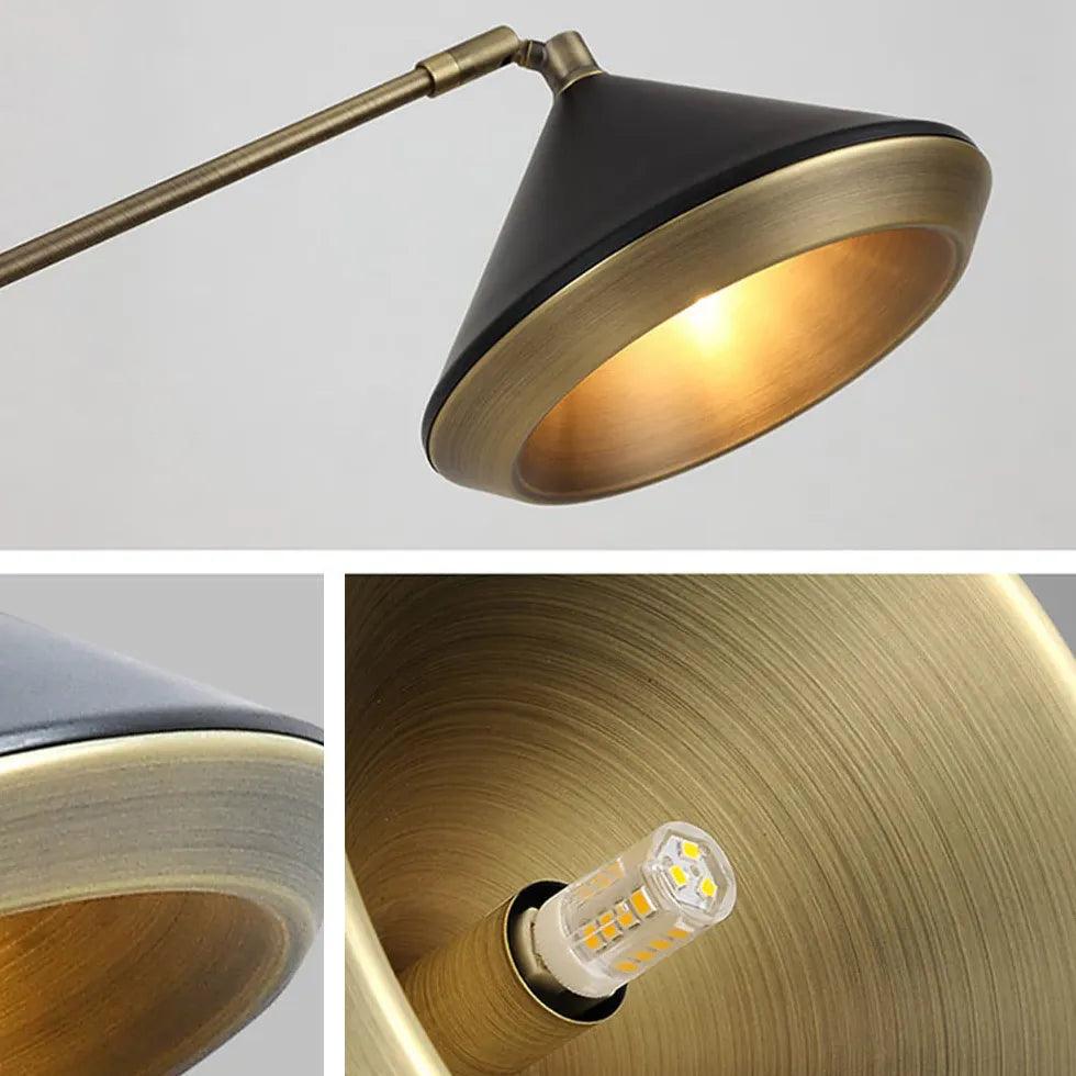 Dual Light Design with Plug Floor Lamp - Clowas