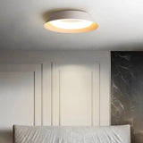 Simple Round White LED Ceiling Light for Living Room