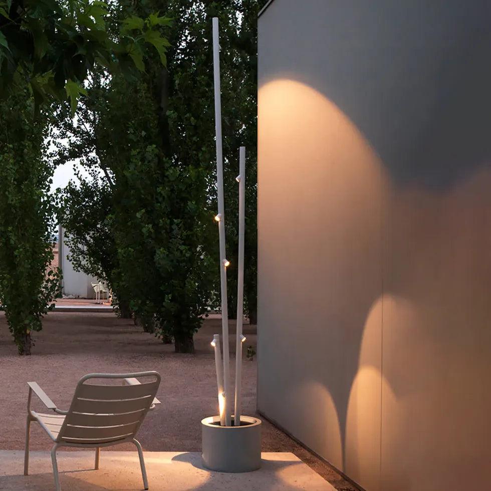 Bamboo Tube Led Outdoor Floor lamps - Clowas