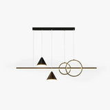 Modern Geometric Pendant Light for Dining Room