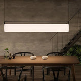 Modern White Linear LED Pendant Light