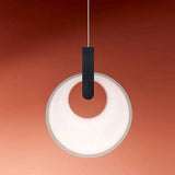 Modern White Linear LED Pendant Light