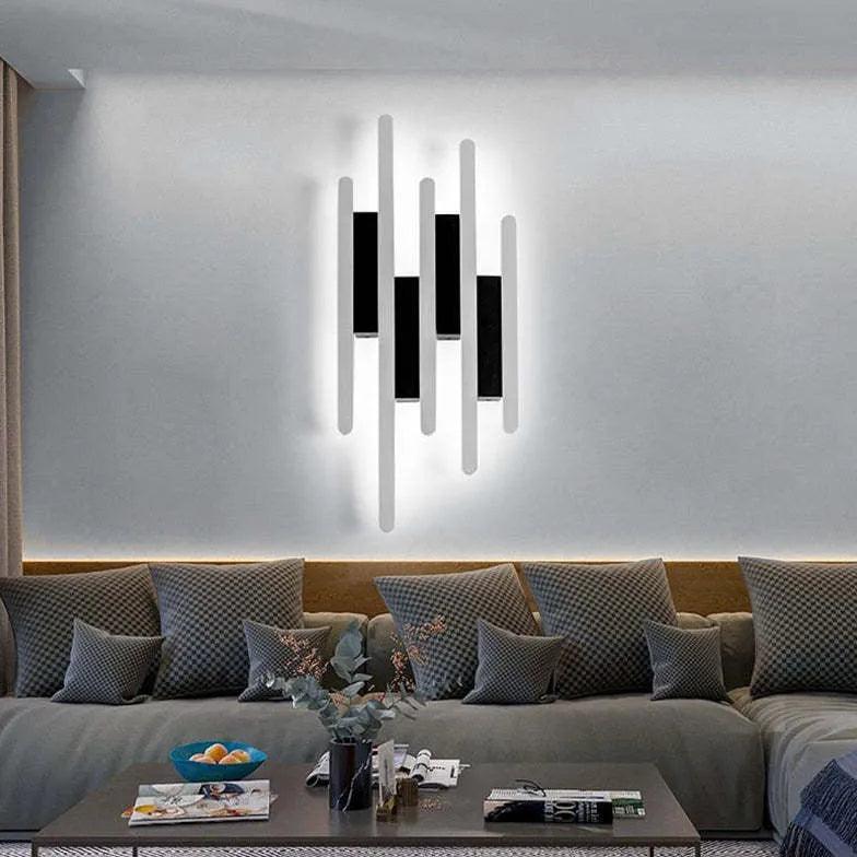 Linear Geometric Design Living Room Wall Light - Clowas