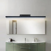 Acrylic Black Linear Bathroom Mirror Lights - Clowas