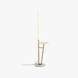 Slim Body with Small Table Floor Lamp - Clowas