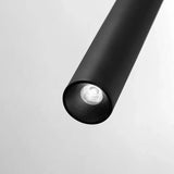 Minimalist Long Cylindrical LED Pendant Light Fitting