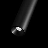Minimalist Long Cylindrical LED Pendant Light Fitting