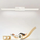 White Linear Bathroom Mirror Lights - Clowas