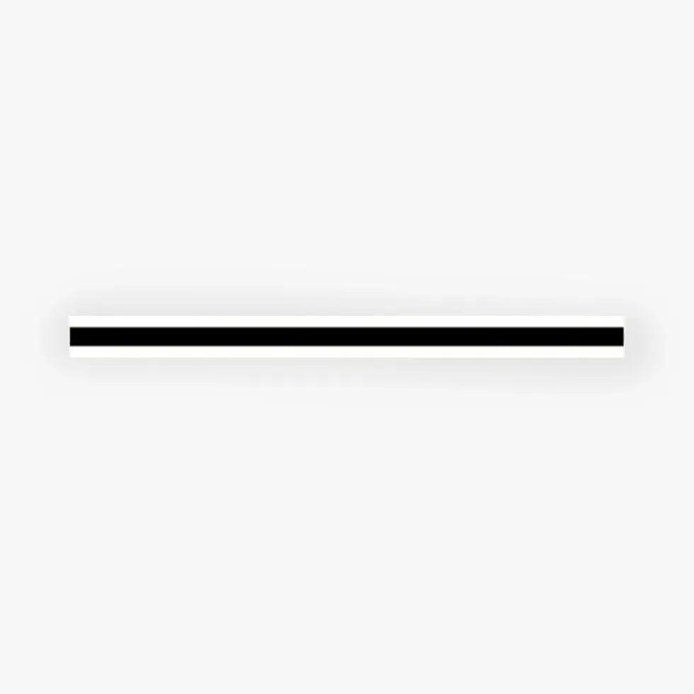 Black Modern Long LED Wall Lights - Clowas