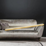 Black Rectangular Linear LED Floor Lamp - Clowas