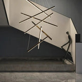 Geometric Shape Gold Living Room Chandelier - Clowas