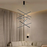 Geometric Shape Gold Living Room Chandelier - Clowas