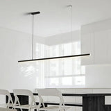 Linear Black LED Bar Pendant Light - Clowas