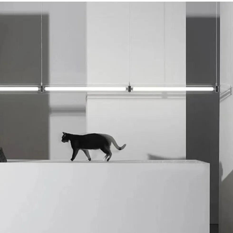 Clear Frame Minimalist White Pendant Light - Clowas