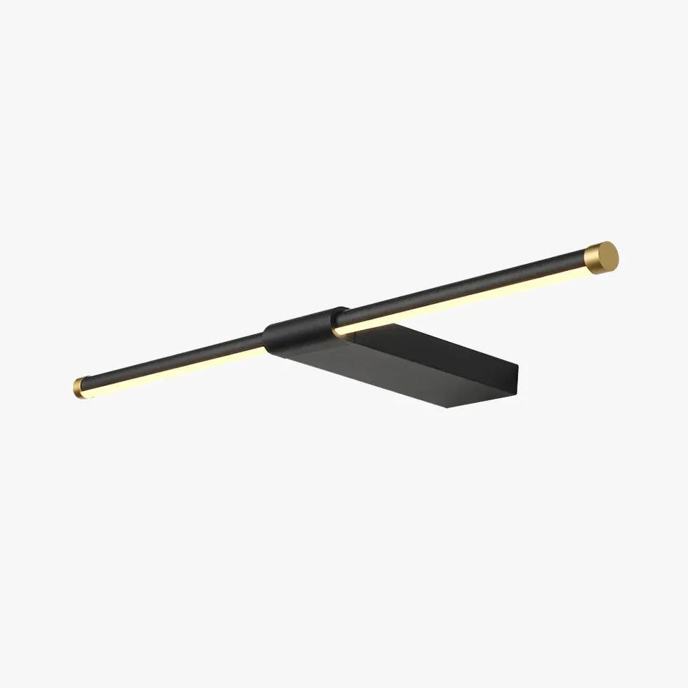 Long Strip Black Led Bathroom Mirror Lights - Clowas