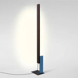 Dual-Color Straight Rod Minimalist Floor Lamp - Clowas