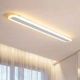 Modern Ultra-Slim Eye-Friendly Oval Ceiling Light for Hallway