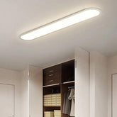 Oval White LED Recessed Ceiling Light - Clowas