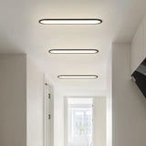 Oval White LED Recessed Ceiling Light - Clowas