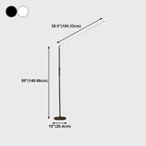 Modern LED Reading Floor Lamp for Living Room