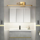 Extendable Brass LED Wall Light for Bathroom