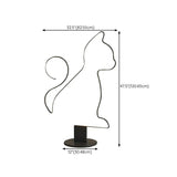 Animal Outline LED Decorative Table Lamp - Clowas