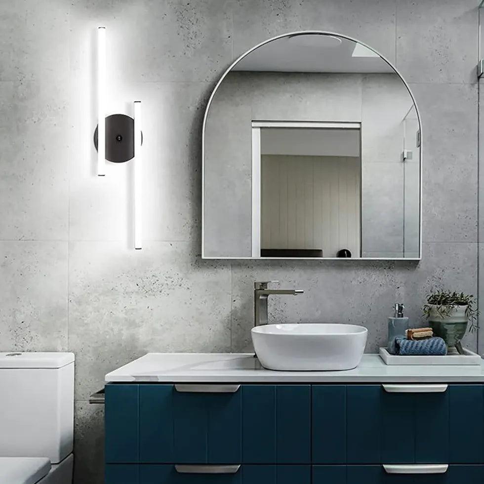 Dual Linear Round Led Modern Wall Lights - Clowas