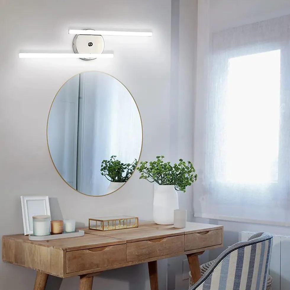 Dual Linear Round Led Modern Wall Lights - Clowas