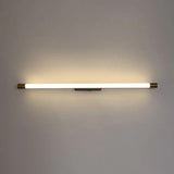 Gold Thin Tube Led Bathroom Mirror Lights - Clowas