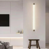 Gold Thin Tube Led Bathroom Mirror Lights - Clowas