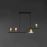 Contemporary Smoke Glass Pendant Light for Dining Room