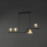 Contemporary Smoke Glass Pendant Light for Dining Room