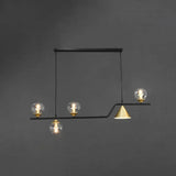 Contemporary Smoke Glass Pendant Light for Dining Room