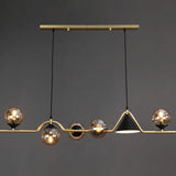 Contemporary Smoke Glass Pendant Light for Dining Room