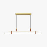 Tubular Metal LED Dining Room Pendant Light - Clowas